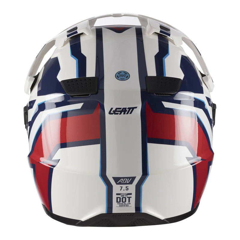 Load image into Gallery viewer, Leatt 7.5 ADV Helmet Kit - Royal Blue / Red
