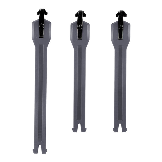 Leatt 3.5 Boot Strap Kit 3-pcs - Gray