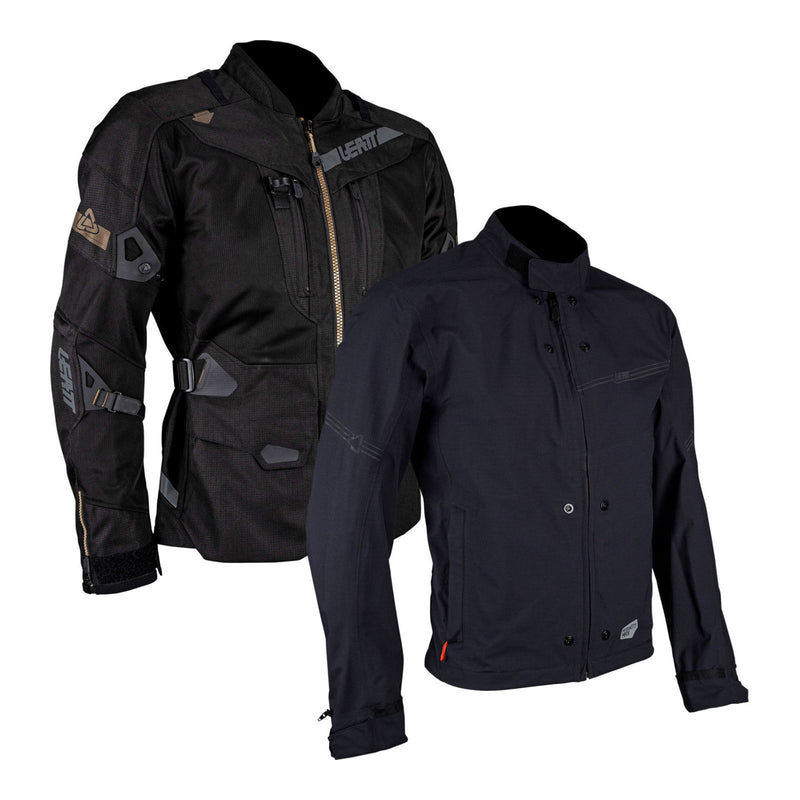 Load image into Gallery viewer, Leatt 7.5 ADV FlowTour Jacket - Stealth
