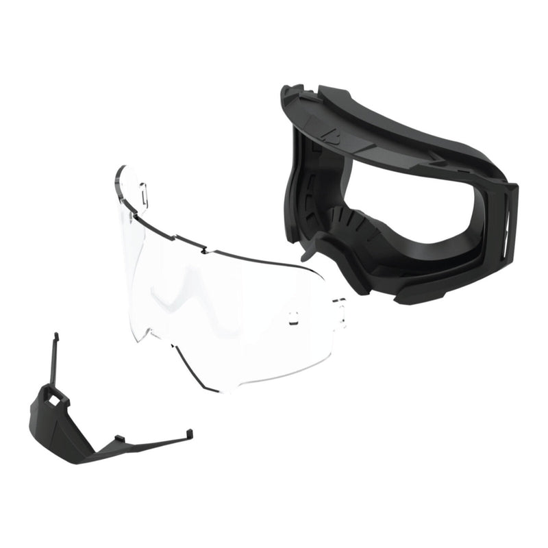 Load image into Gallery viewer, Leatt 4.5 Velocity Goggle Iriz - Stealth / Silver 50%
