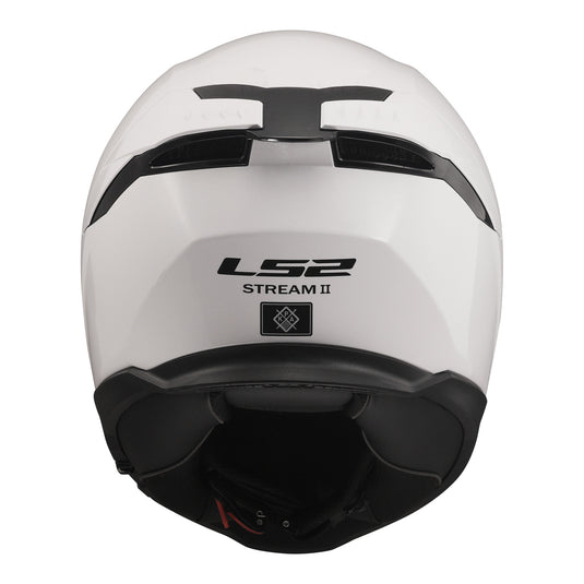 LS2 FF808 Stream II Helmets - White 06