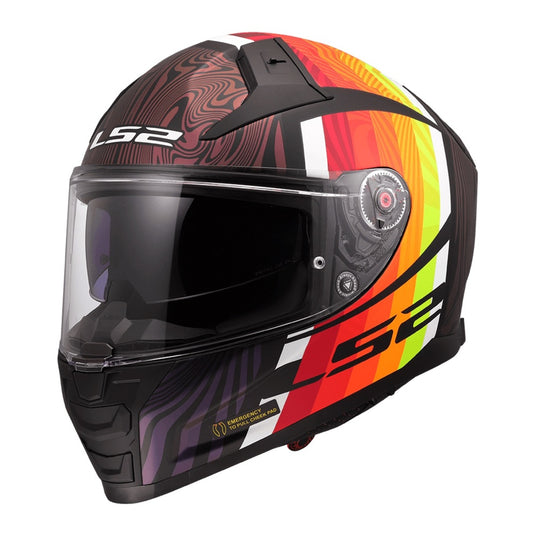 LS2 FF811 Vector II Freedom Helmet  - Matte Black / Chameleon