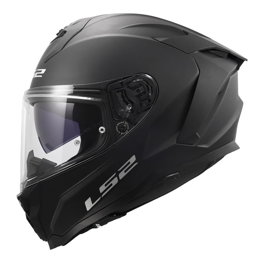 LS2 FF817 Challenger II Solid Helmet - Matte Black