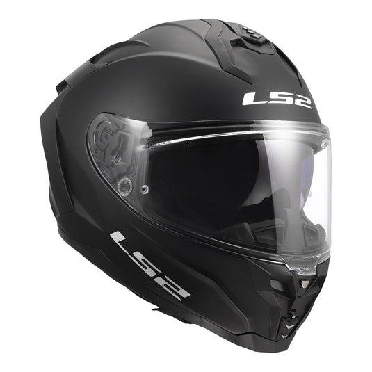 LS2 FF817 Challenger II Solid Helmet - Matte Black