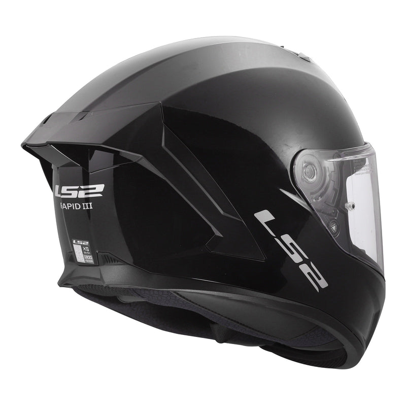 Load image into Gallery viewer, LS2 FF820 Rapid III Solid Helmet - Gloss Black
