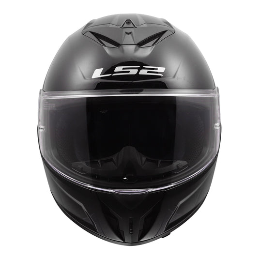 LS2 FF820 Rapid III Solid Helmet - Gloss Black