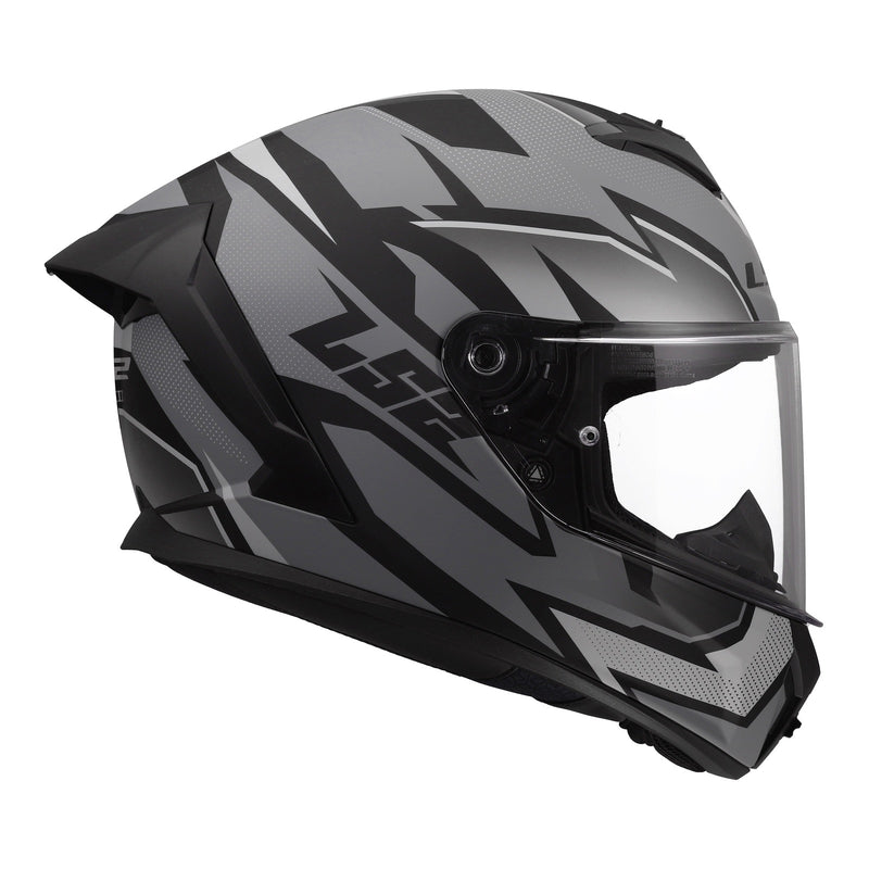 Load image into Gallery viewer, LS2 FF820 Rapid III Xtrem Helmet - Black / Grey

