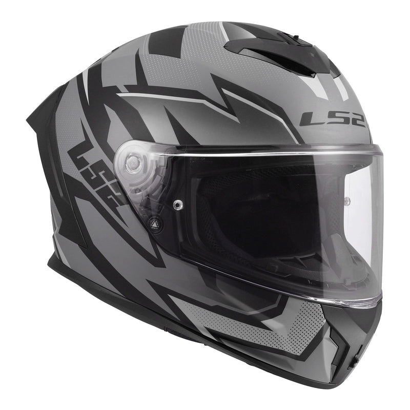 Load image into Gallery viewer, LS2 FF820 Rapid III Xtrem Helmet - Black / Grey
