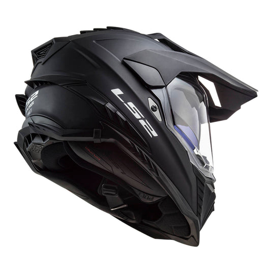 LS2 MX701 Explorer Helmet - Matte Black (S)