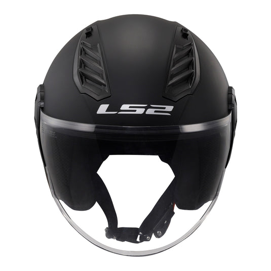 LS2 OF616 Airflow II Helmets - Matte Black 06