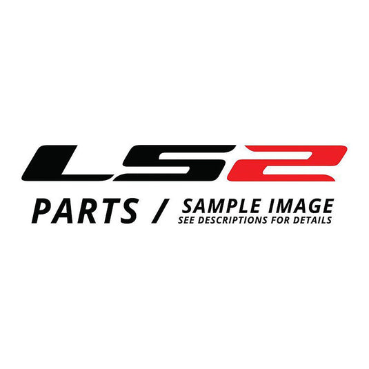 LS2 FF369 / FF384 / FF351 / FF352 Visor - Iridium Silver