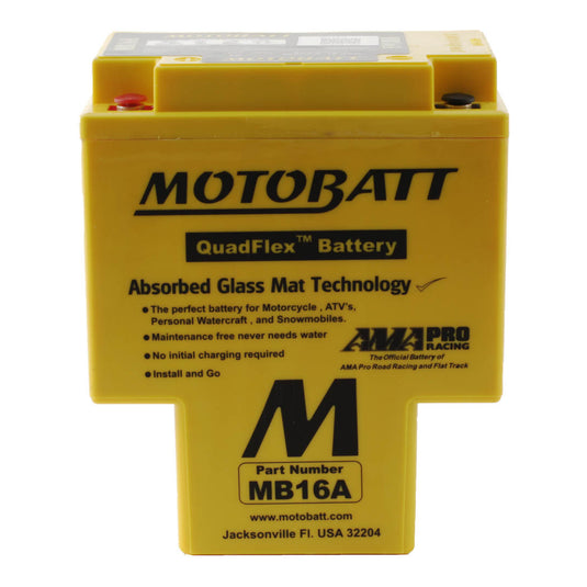 Motobatt Battery Quadflex AGM - MB16A