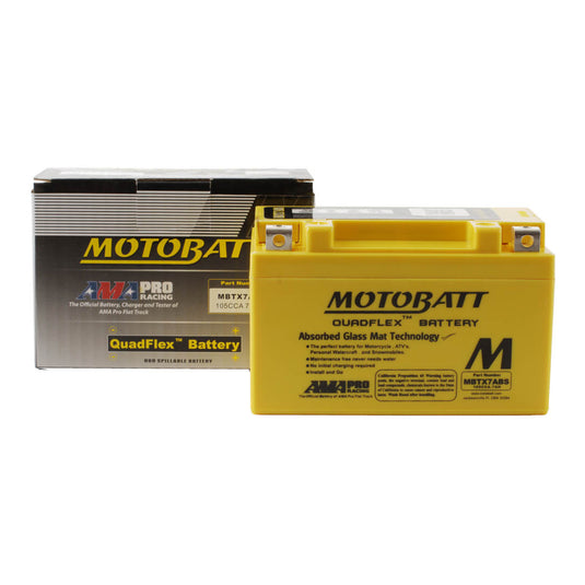 Motobatt Battery Quadflex AGM - MBTX7A-BS