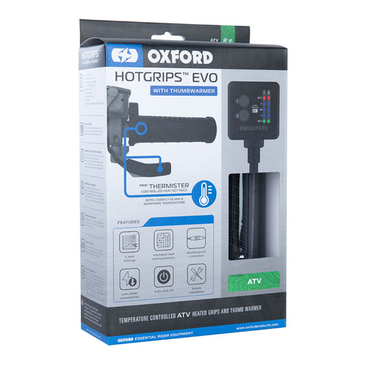 Oxford EVO HotGrips® ATV - V9 Dual Thermister Switch with THUMB WARMER