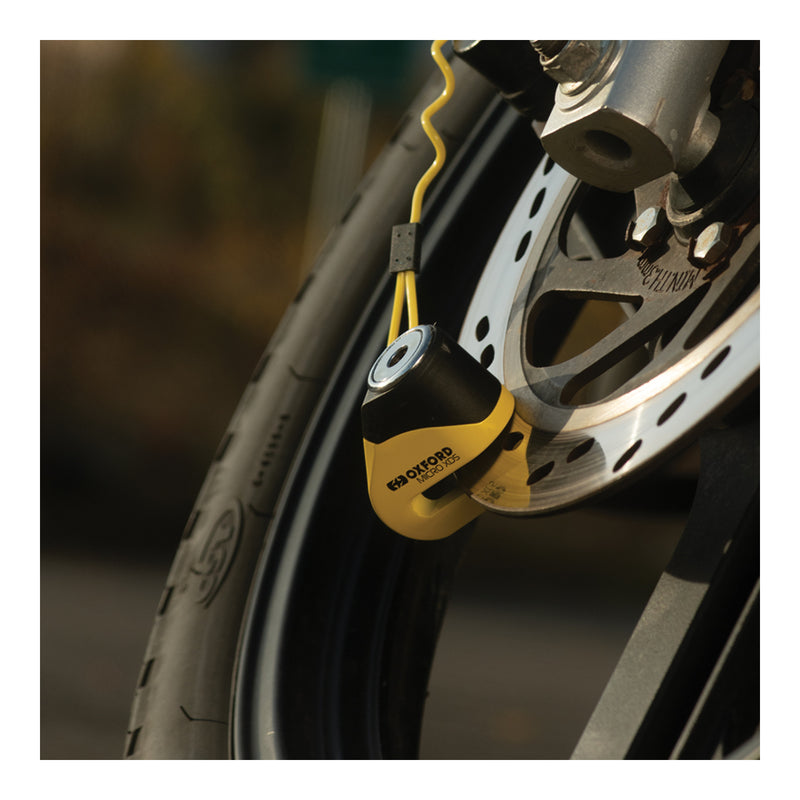 Load image into Gallery viewer, Oxford Disc Lock Scoot XD5 - Black / Yellow
