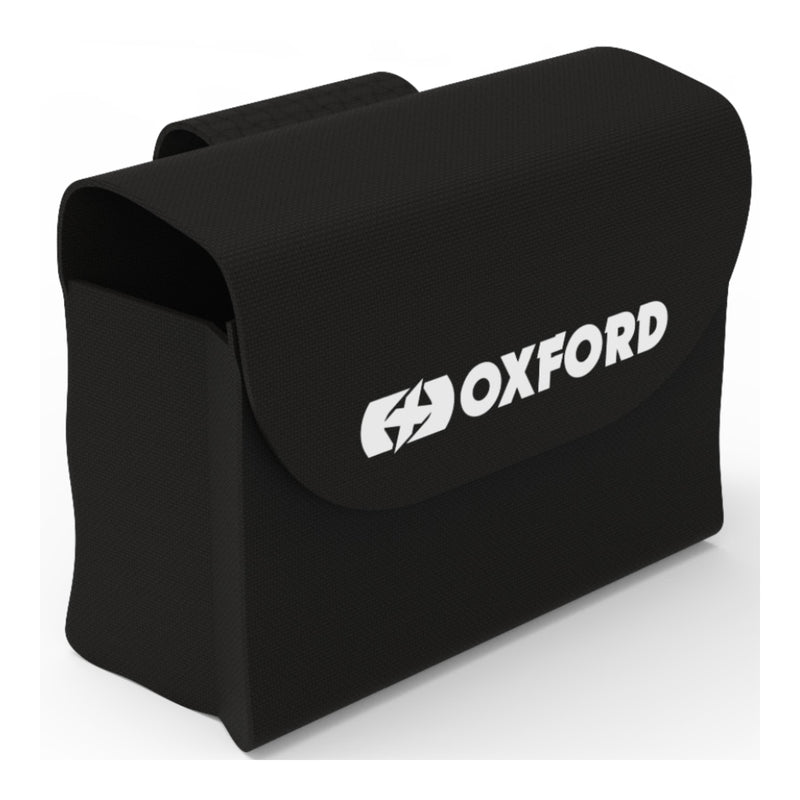 Load image into Gallery viewer, Oxford Titan 10mm Pin Disc Lock - Black, includes pouch
