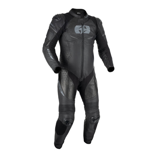 Oxford Nexus 1.0 Leather Men's Suit - Stealth Black