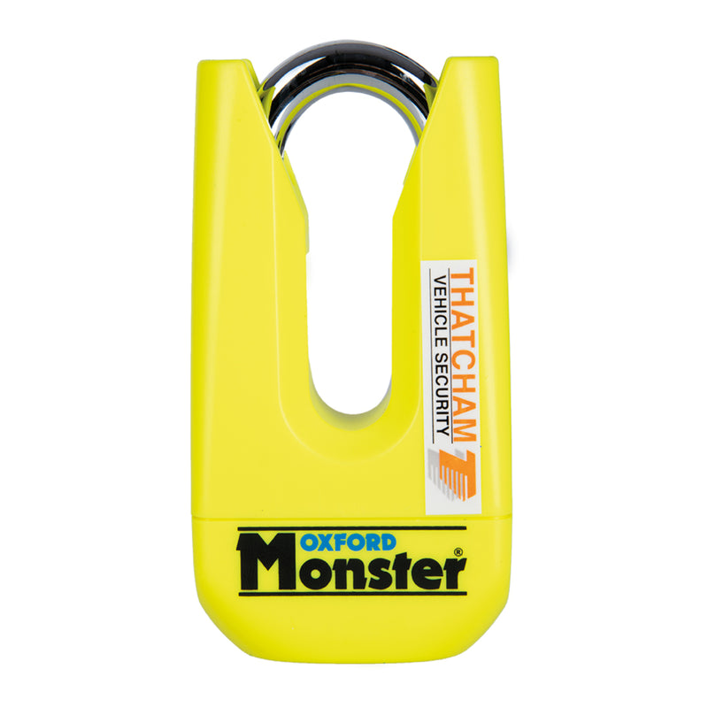 Load image into Gallery viewer, Oxford Disc Lock Monster - Yellow
