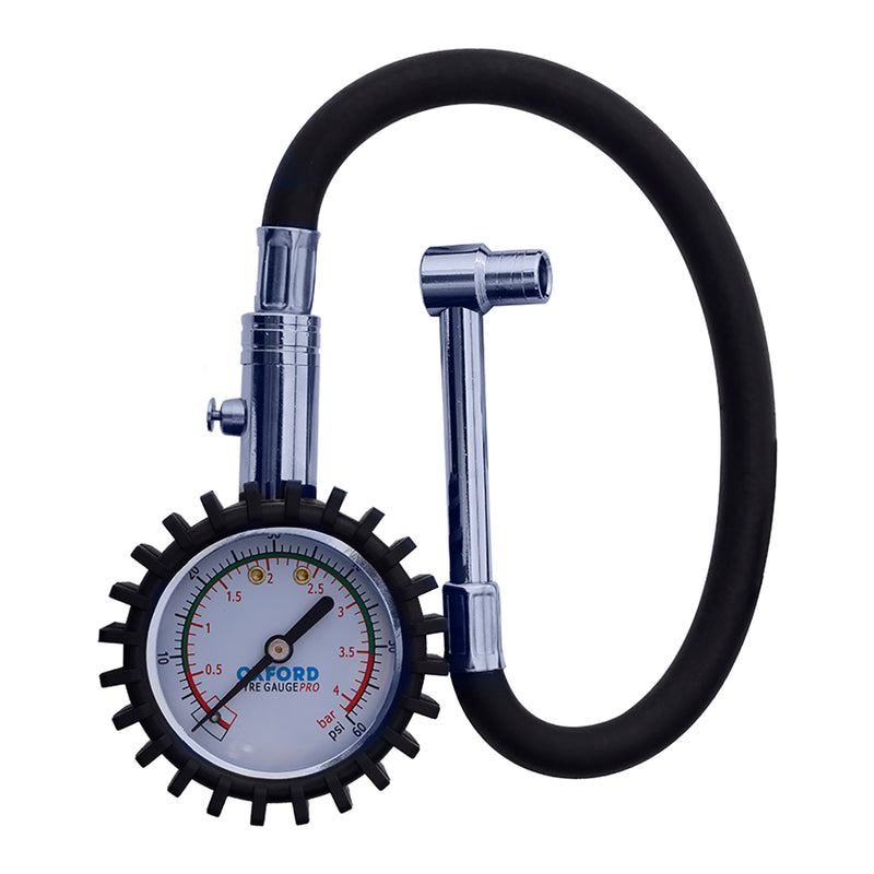 Load image into Gallery viewer, Oxford Analogue Tyre Pressure Gauge 0-60psi
