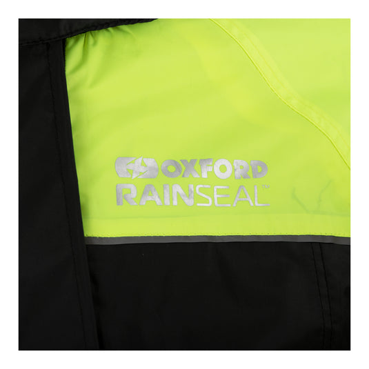 Oxford Rainseal Over Jacket - Black / Fluro