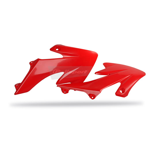 Polisport Radiator Scoops Honda CRF50F '04-'18 Red