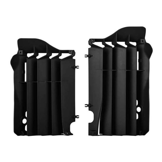 Polisport Radiator Louvers Honda CRF450R/RX ('17-) / CRF250R ('18-) - Black