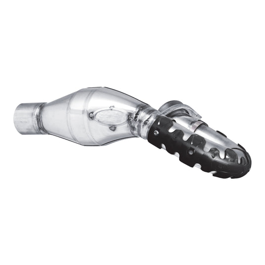 Polisport Armadillo Head Pipe Guard - Black (22cm)