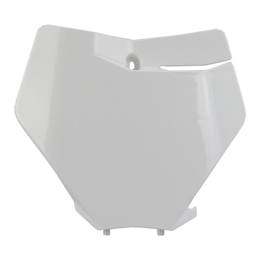 NUMBER PLATE KTM SX / SX-F 2019 - OEM WHT