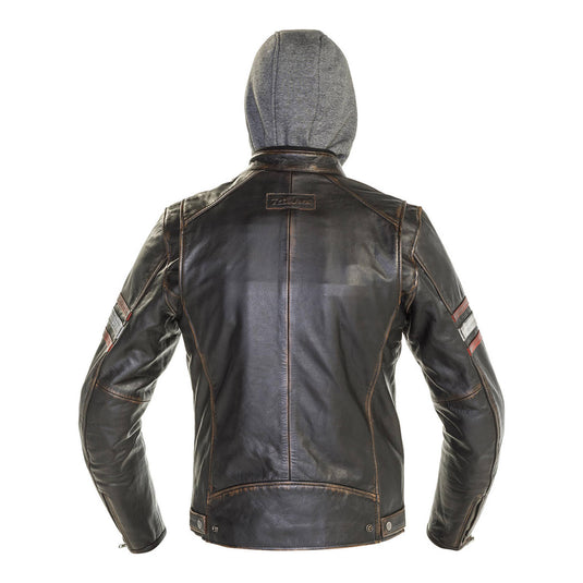 Richa Toulon 2 Leather Jacket - Black / Red