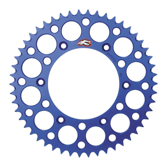 Renthal Sprocket Rear Blue 48T Alloy 7075 T6 Grooved