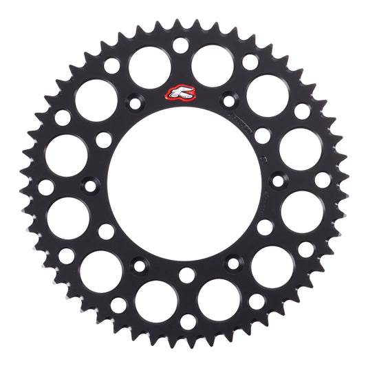 Renthal Sprocket Rear Black 52T Alloy 7075 T6 Grooved