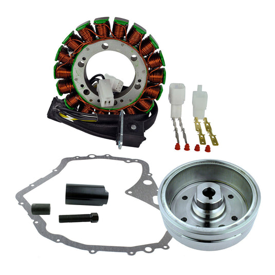 Improved Flywheel + Puller + Stator + Gasket Suzuki LTF400 (RM2302)