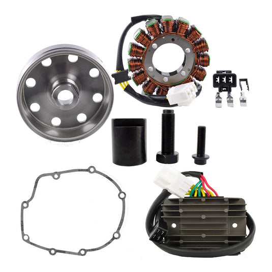 Stator + Kokusan Flywheel + Regulator + Puller Kit (RMS900-103809)