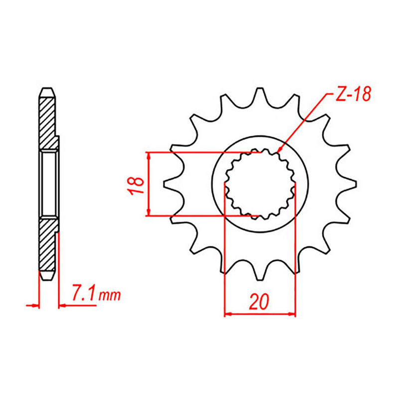Load image into Gallery viewer, Sprocket Kit Suzuki RM125 U-Ring - GB520MXU 12/51
