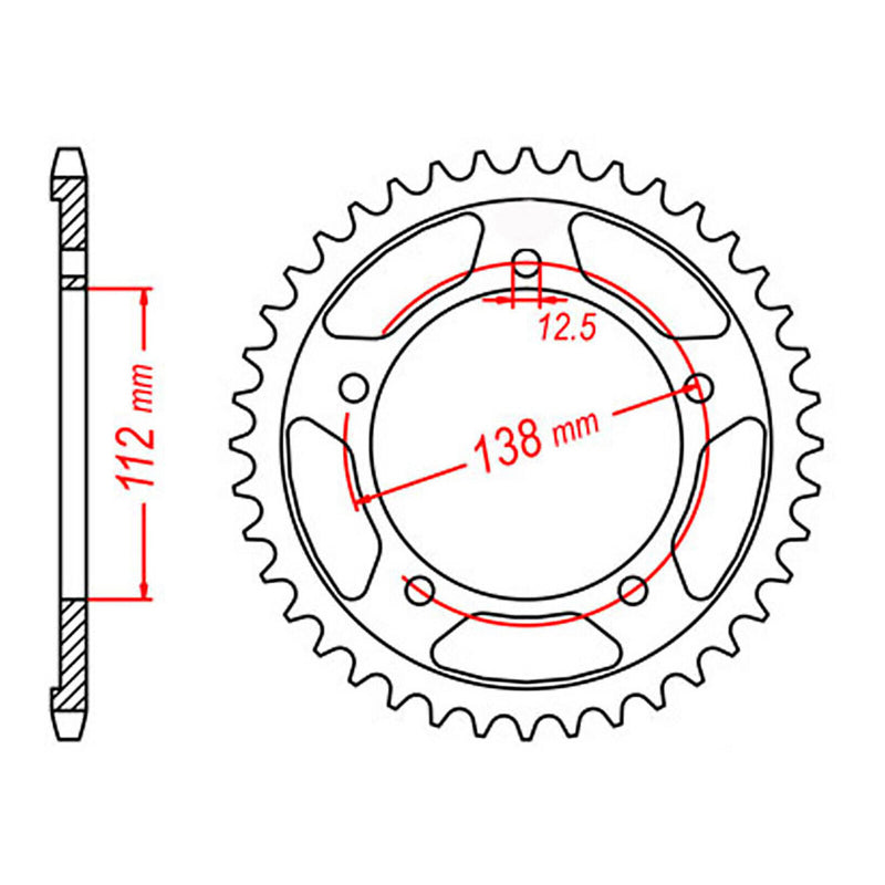 Load image into Gallery viewer, Sprocket Kit Honda CB650F '14- 525XRE 15/42
