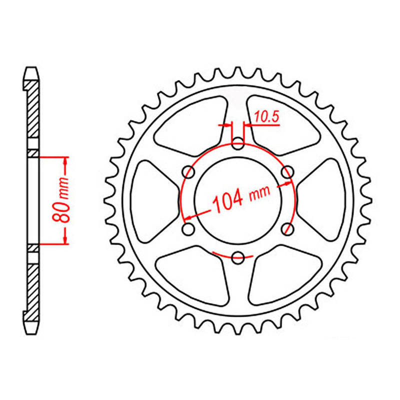 Load image into Gallery viewer, Sprocket Kit Kawasaki ZRX1200 - 530ZXW 17/42

