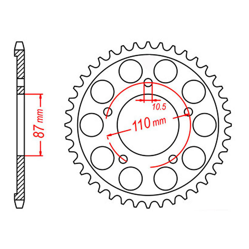 Load image into Gallery viewer, Sprocket Kit Suzuki GSF650 / GSF650S Bandit '07-'09 - 525XRE 15/48
