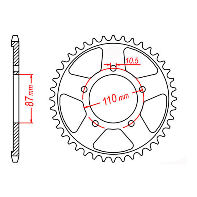 Load image into Gallery viewer, Sprocket Kit Suzuki GSF650 Bandit '05-'06 - 530XRE 15/47
