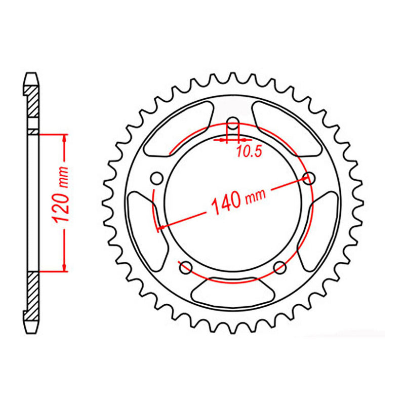 Load image into Gallery viewer, Sprocket Kit Suzuki GSF1250/S Bandit '07-'11 (economy) - 530XRE 18/4
