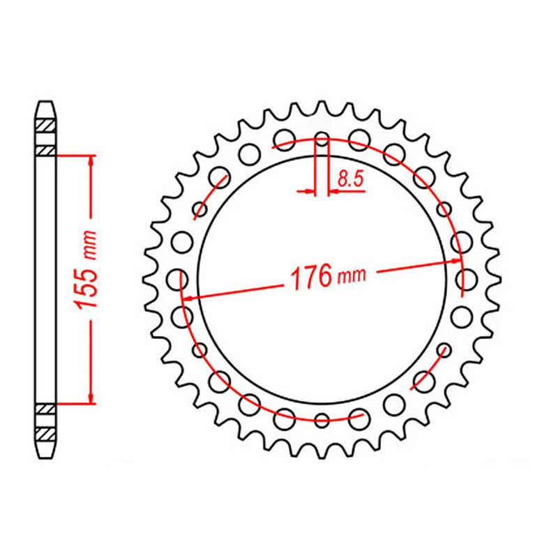 Load image into Gallery viewer, Sprocket Kit Triumph Speed Triple '99-'01 / Daytona T995 '99-'01 - 530ZXW
