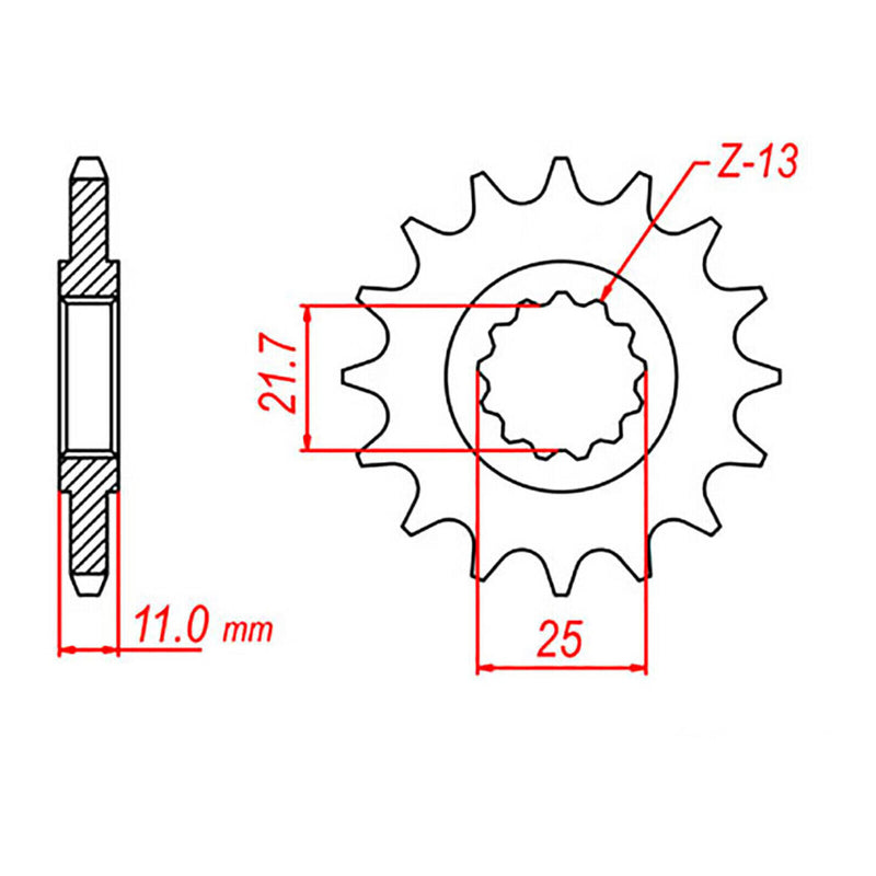 Load image into Gallery viewer, Sprocket Kit Yamaha FZ6/S Fazer '04-'09 - 530XRE 16/46
