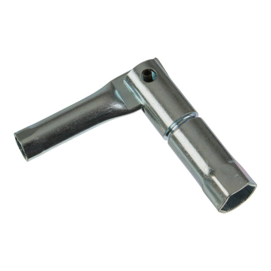 Whites Plug Folding Spanner, Long Reach 10mm/16mm
