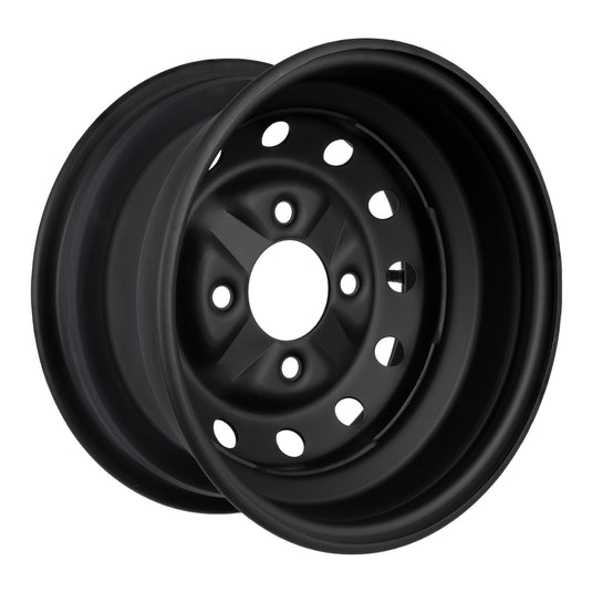 Whites ATV/UTV Steel Rim 12x6 CF-Moto Front 4/110 +15 - Black