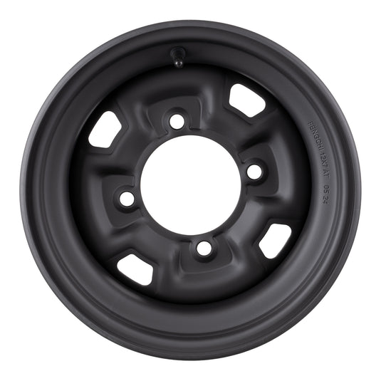 Whites ATV/UTV Steel Rim 12x7 Can-Am Front & Rear 4/137 +12.7 - Black