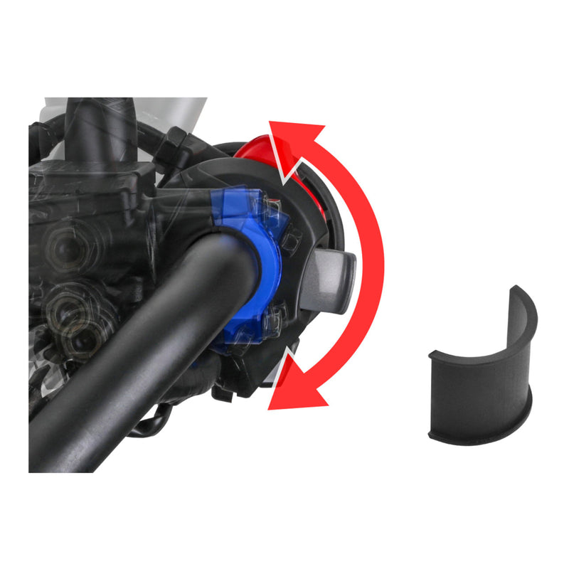 Load image into Gallery viewer, Zeta Rotating Bar Clamp Brake - Red
