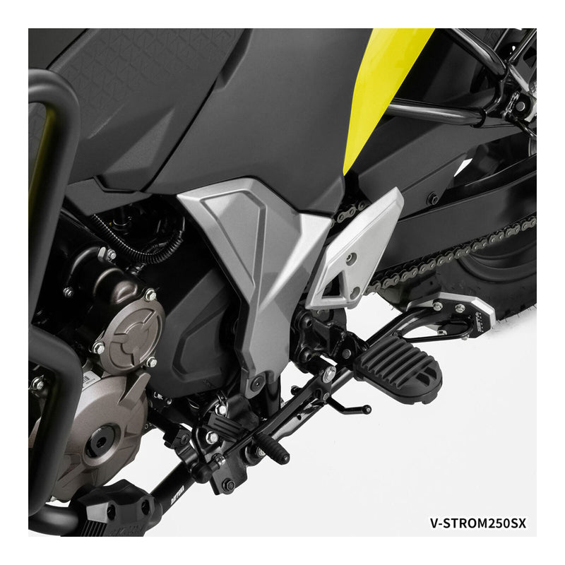 Load image into Gallery viewer, Zeta Adventure Foot Pegs V-Strom – Black
