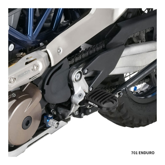 Zeta Adventure Foot Pegs KTM – Black