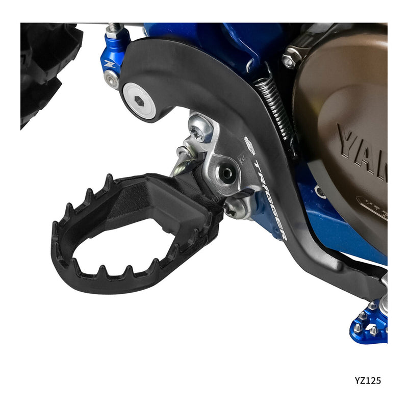 Load image into Gallery viewer, Zeta Max Foot Pegs 2-Stroke Yamaha YZ - Black
