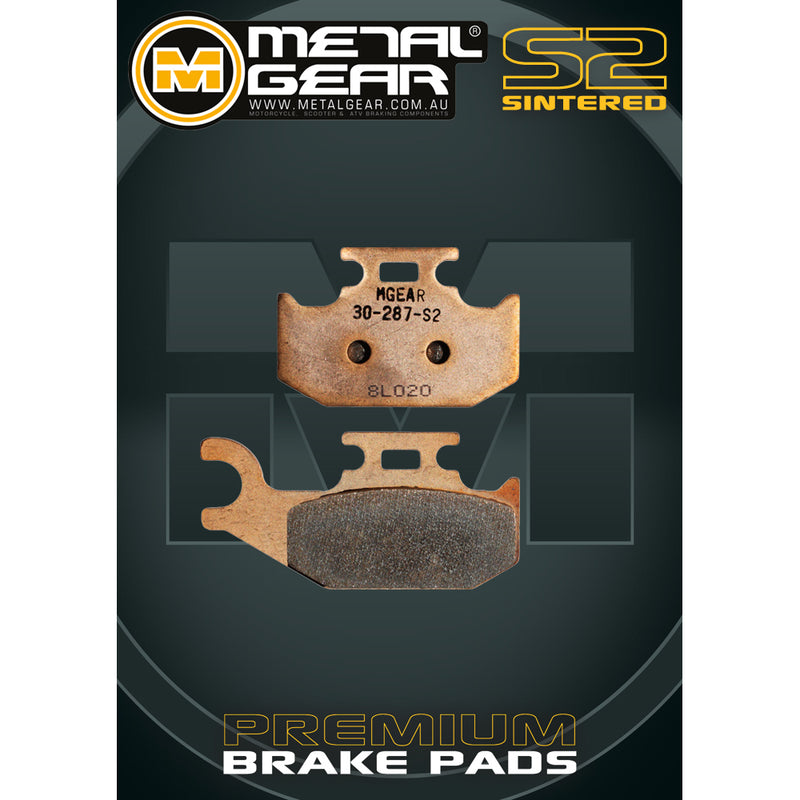 Load image into Gallery viewer, BRAKE PADS REAR METAL GEAR

