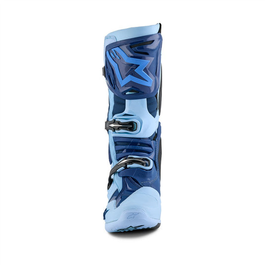 Alpinestars Tech-10 Limited Edition Steeler MX Boots Light Blue/Sapphire Blue